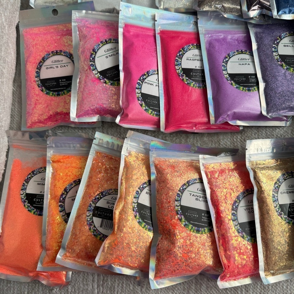 Lot of 46 Counter Culture DIY Premium Glitters - Picture 2 of 8